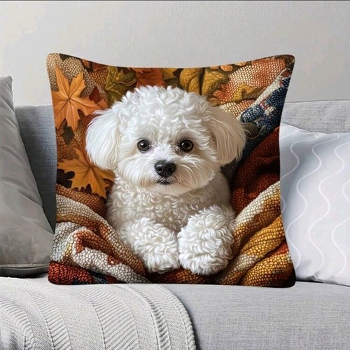 Lovely toy poodle cushion - lovely,