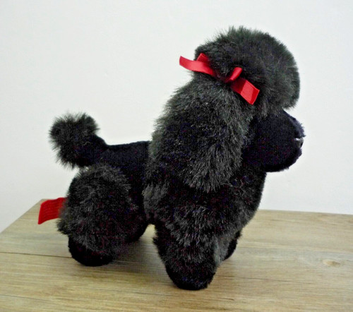 Hamleys black poodle - hamleys, puppy