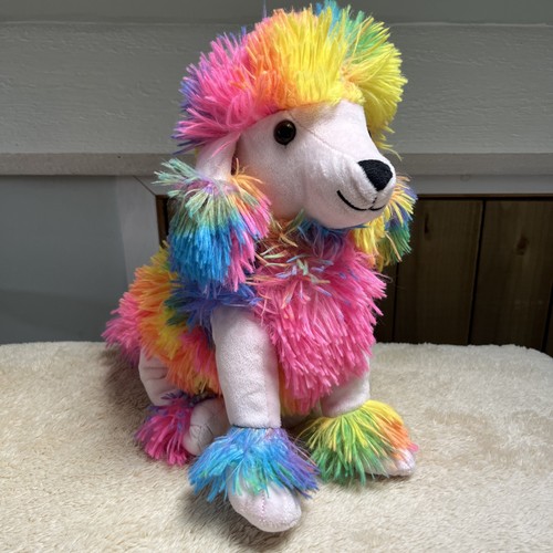 Rainbow puppy dog poodle soft - puppy,