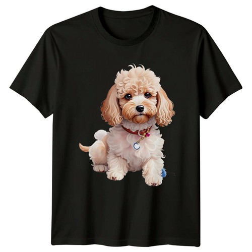 Toy poodle dog art shirt - toy, t-shirt