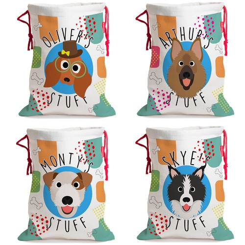 Personalised dog toy - personalised, storage