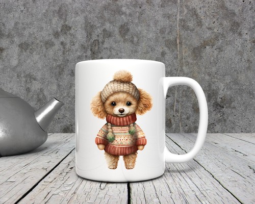 Toy poodle puppy dog - poodle,