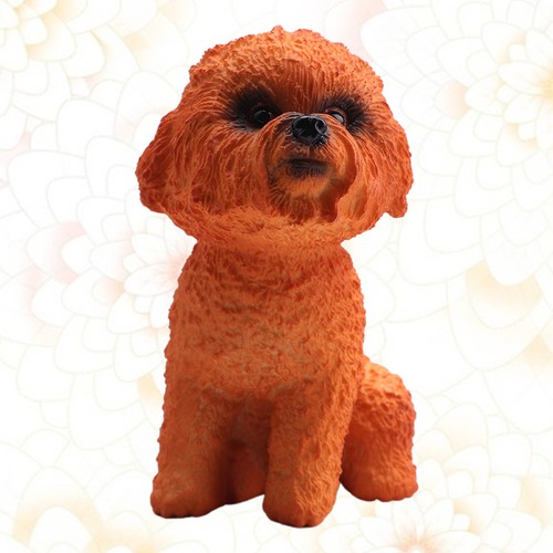 Puppy statue poodle - statue,